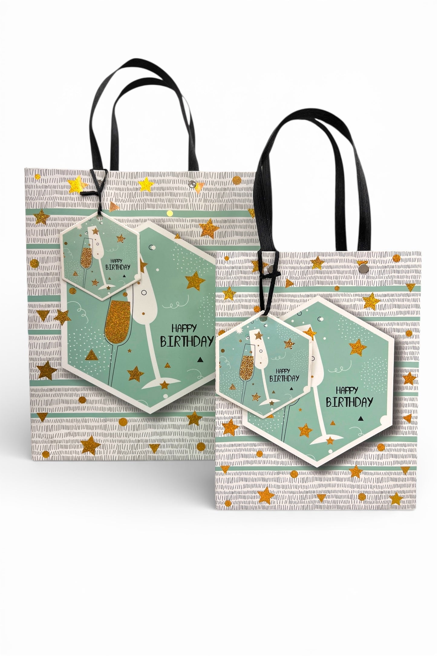 Champagne Birthday Gift Bags