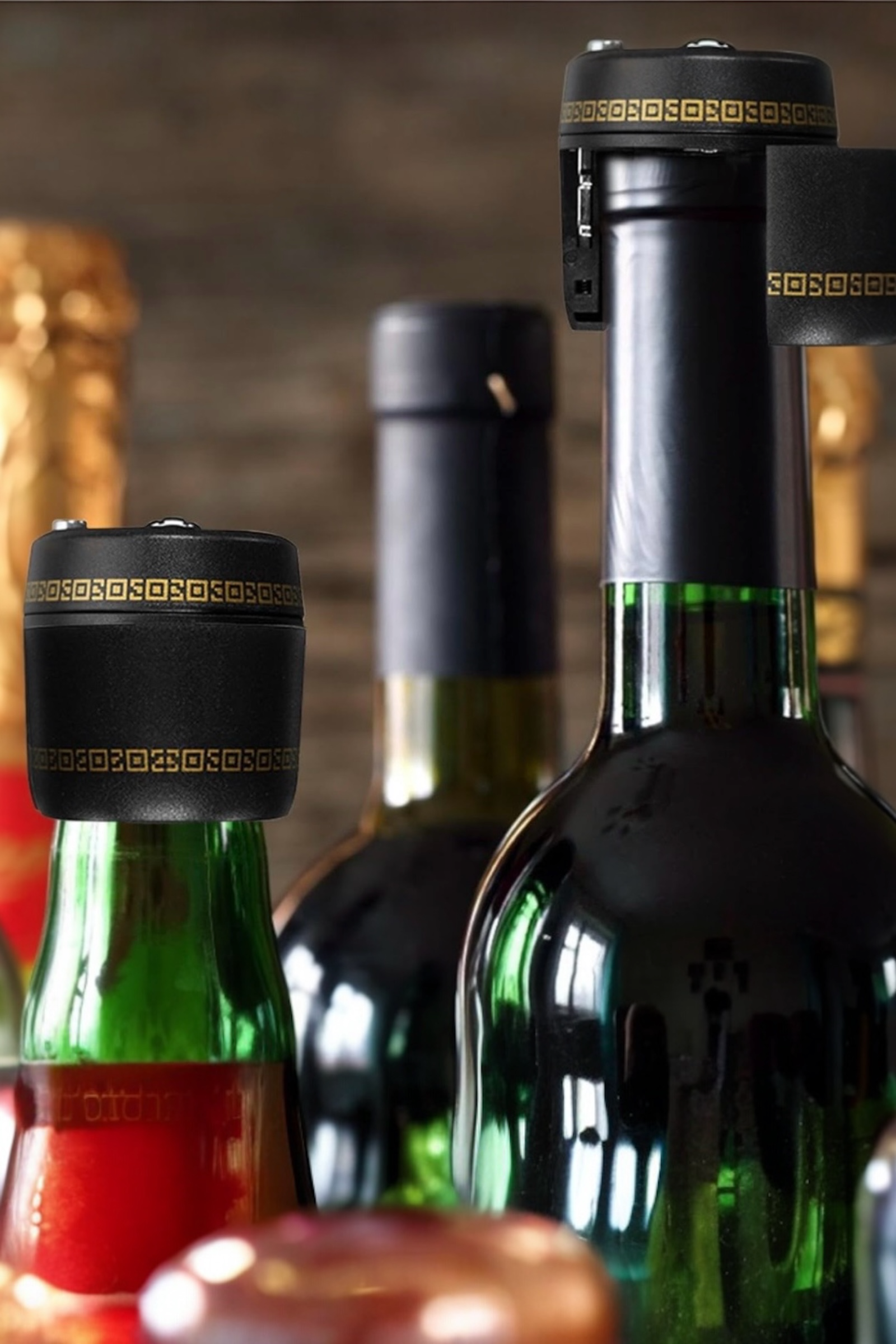 Booze Bottle Lock - Detail 1