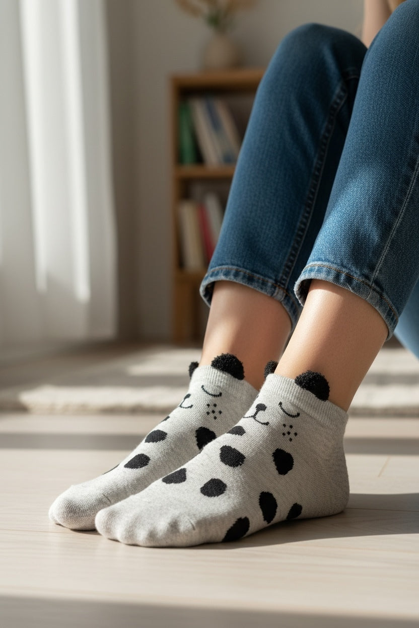 Nala Animal Spot Sock