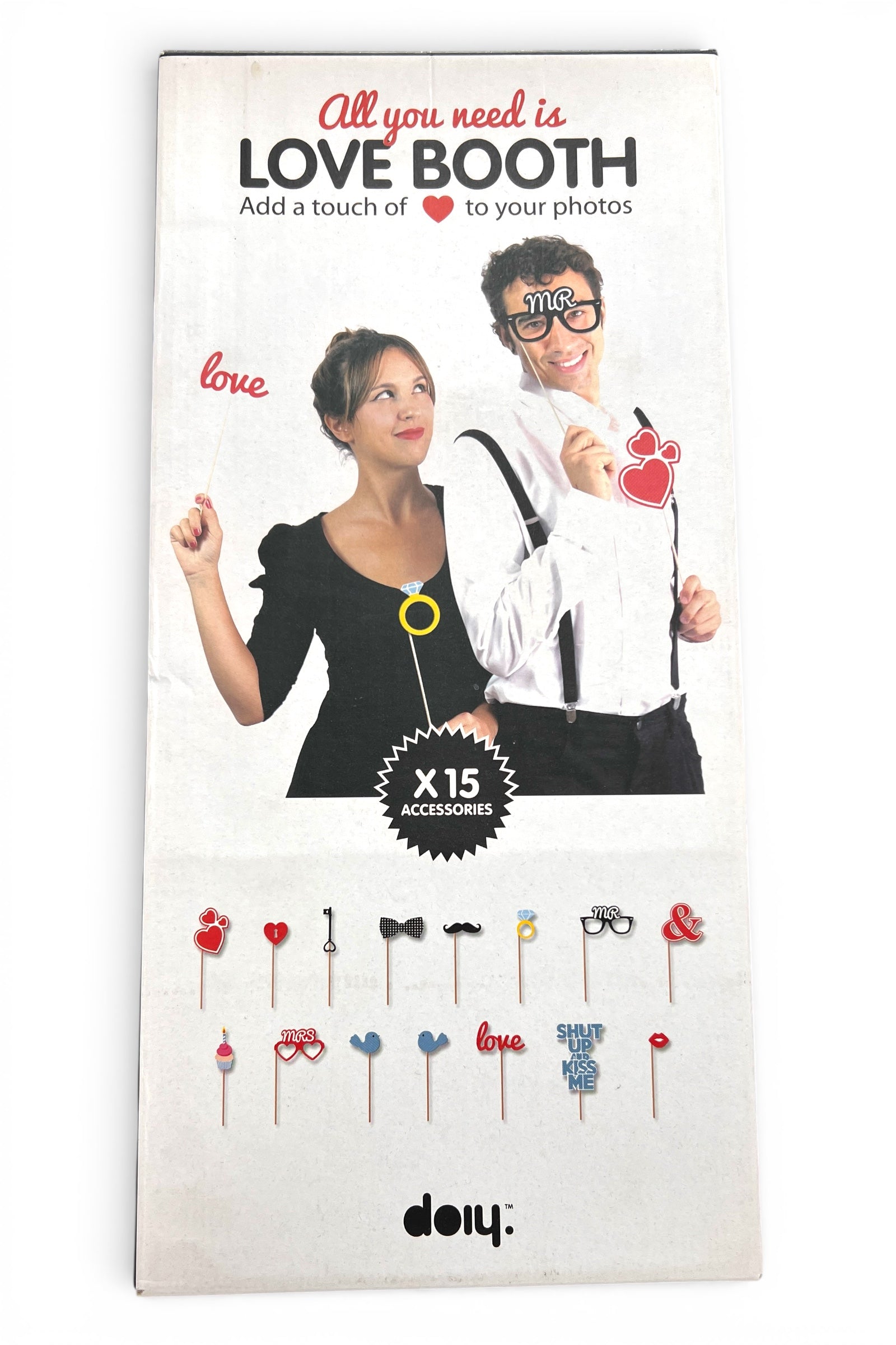 Love Booth Photo Props