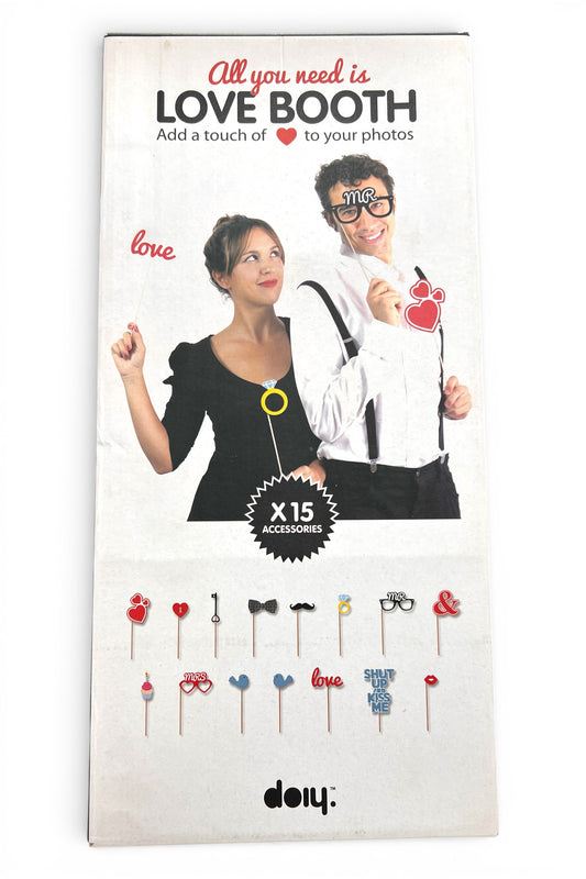 Love Booth Photo Props