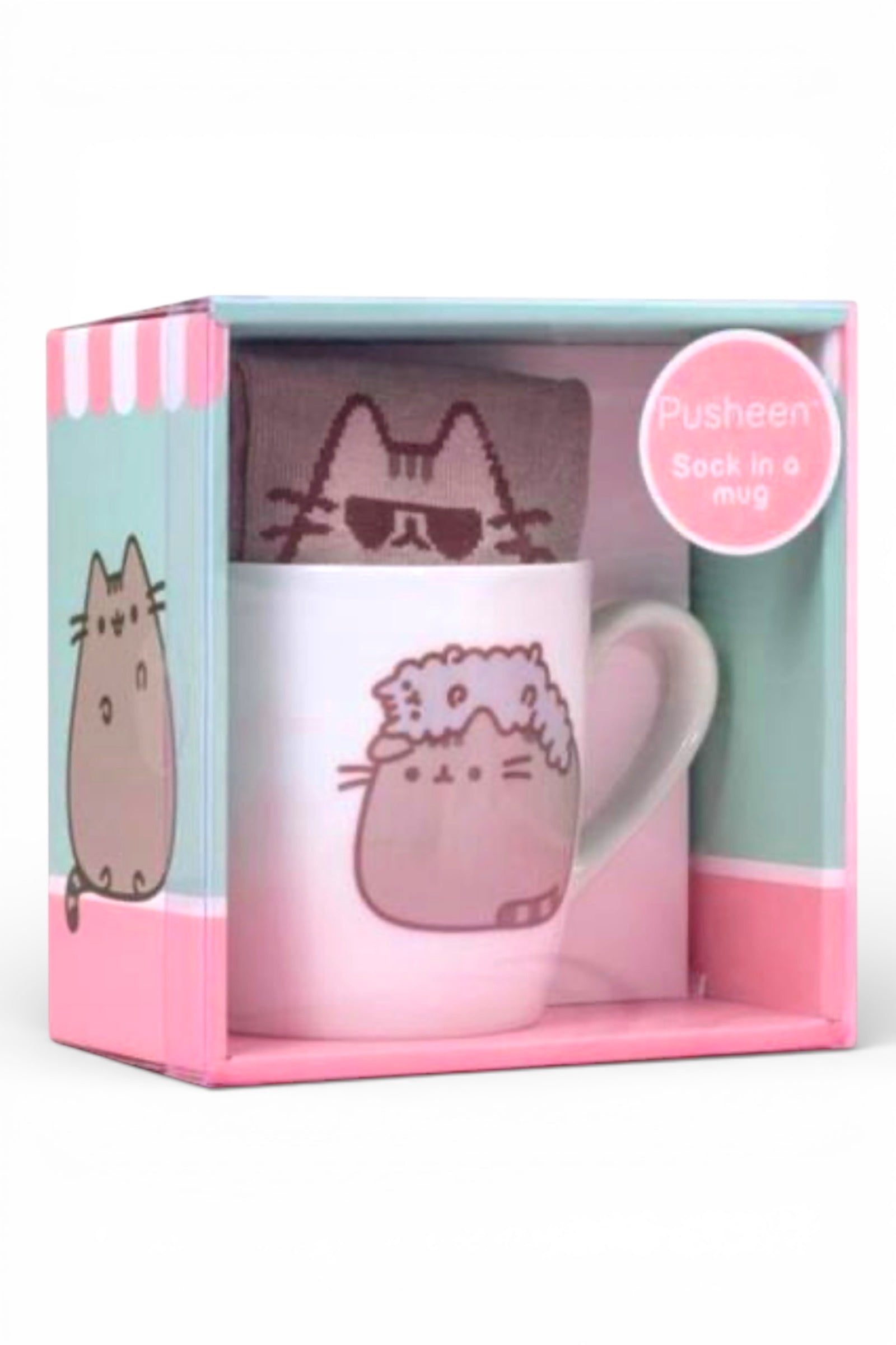 Pusheen Sock In A Mug Set