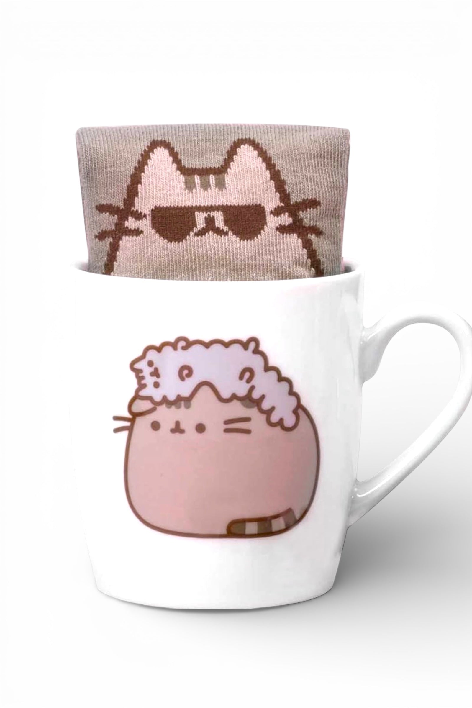 Pusheen Sock In A Mug Set