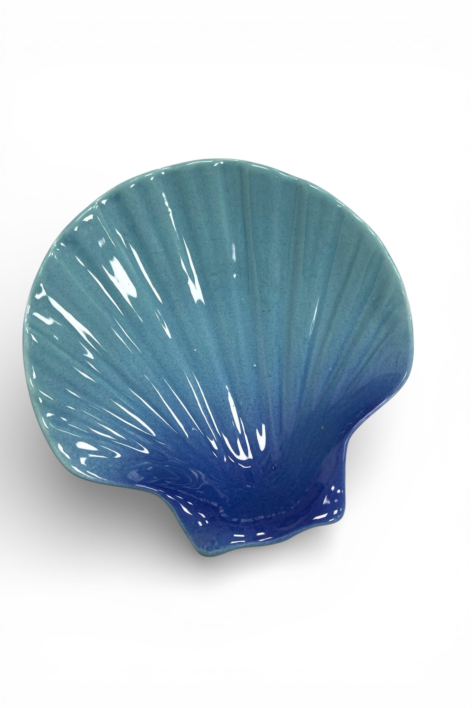 Ceramic Shell Shaped Trinket Tray