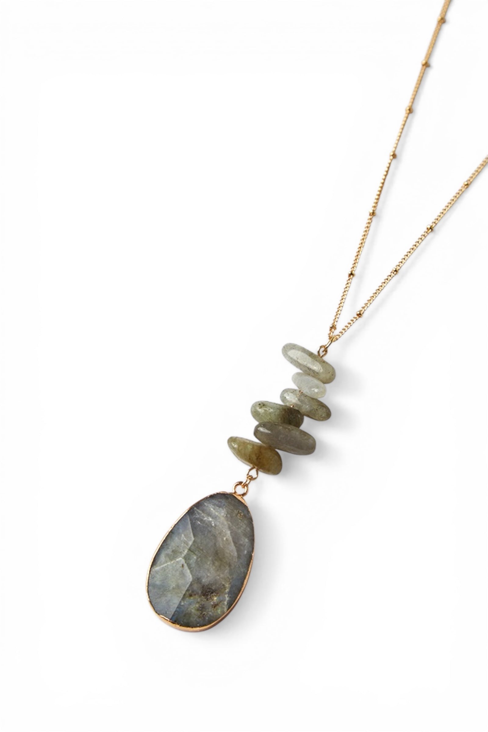 Anna Smoke Quartz Pendant Necklace