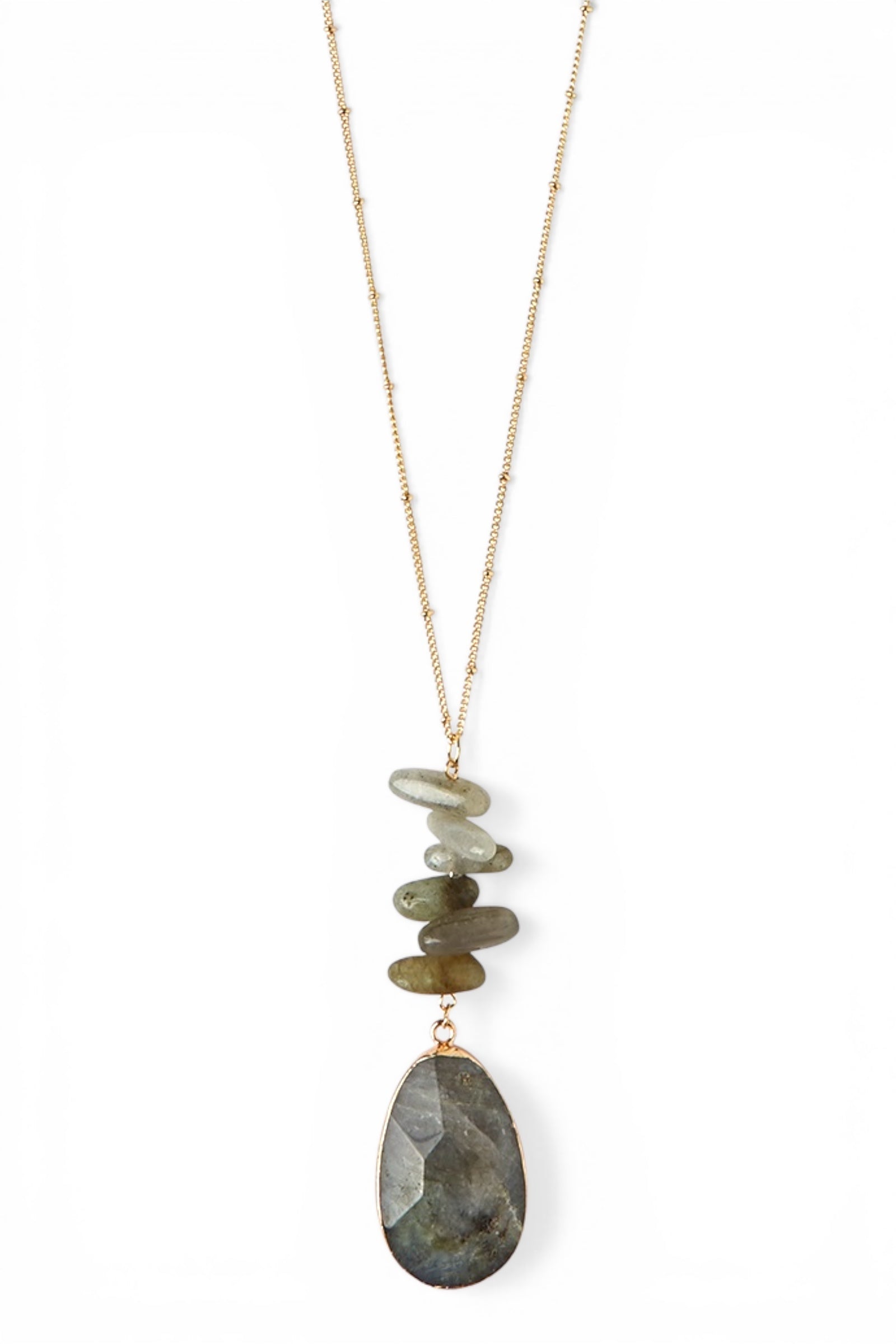 Anna Smoke Quartz Pendant Necklace
