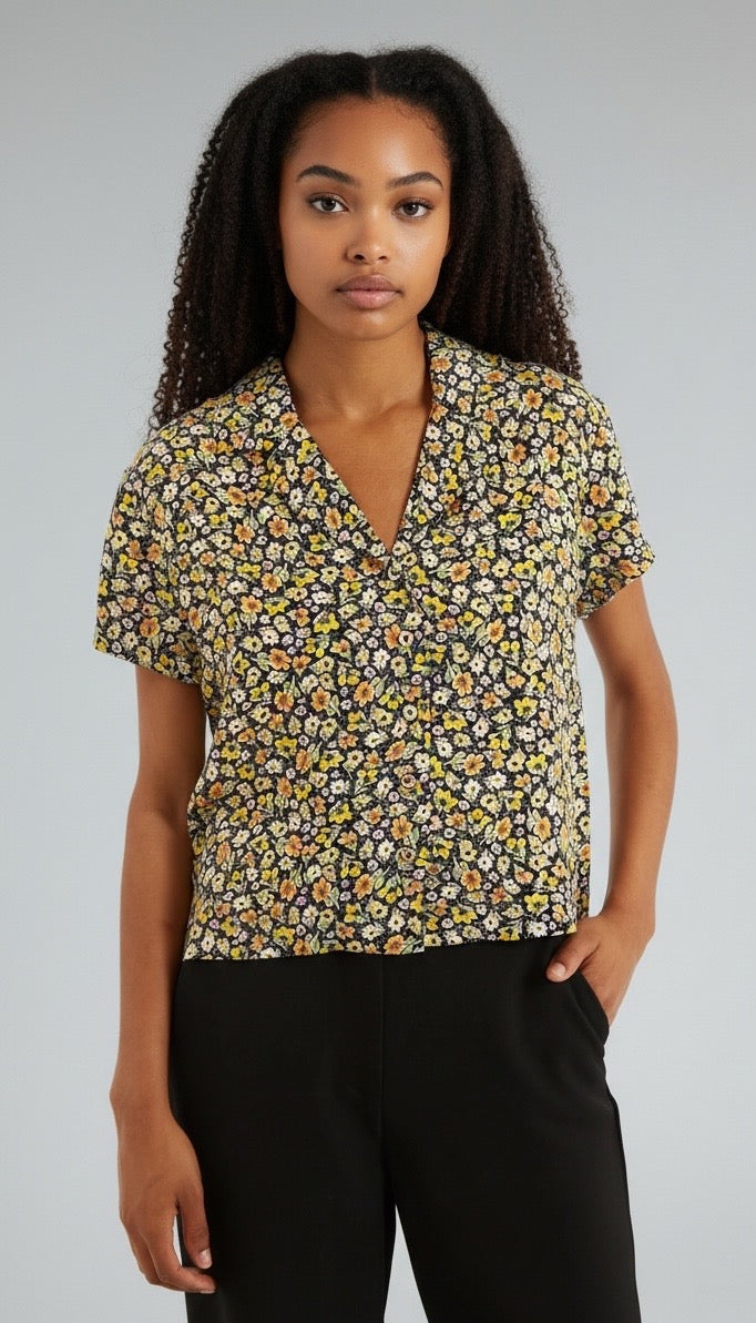 Marika Santa Fe Floral Resort Shirt