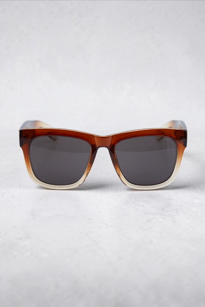 Bro Ombré Frame Brown Sunglasses