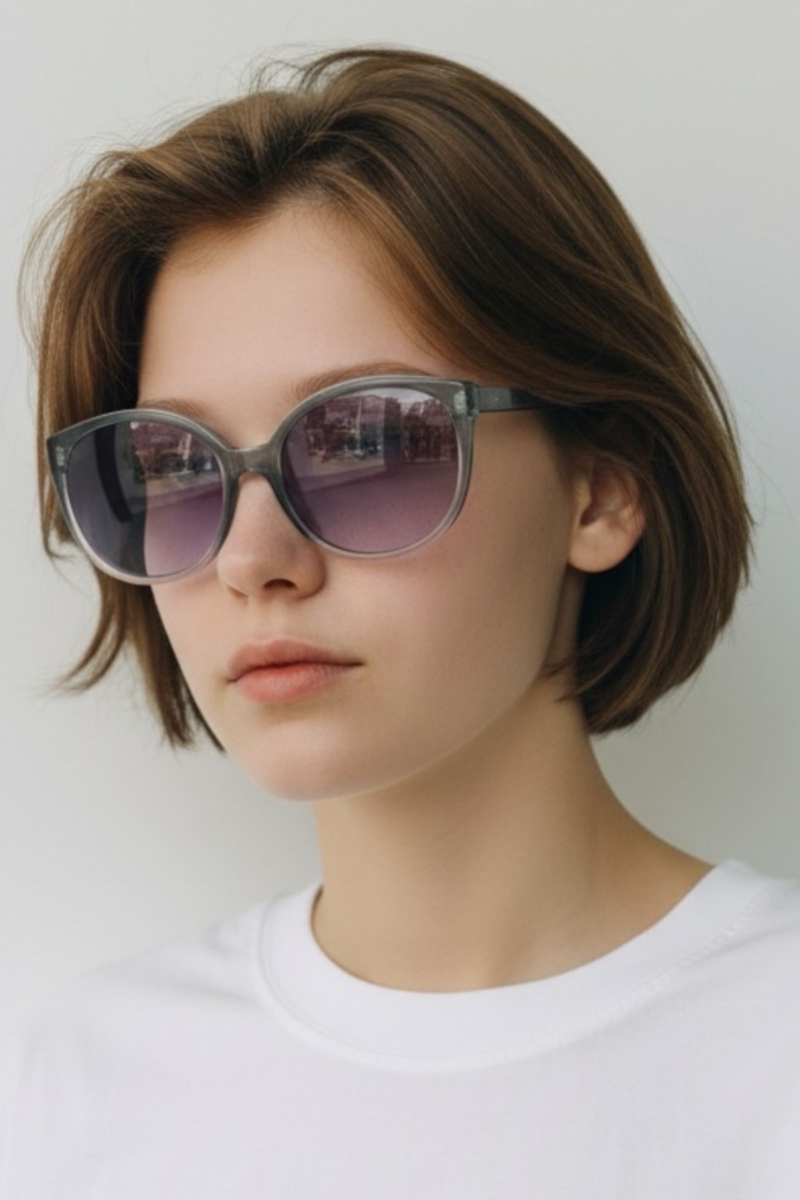 April Teal Ombré Sunglasses