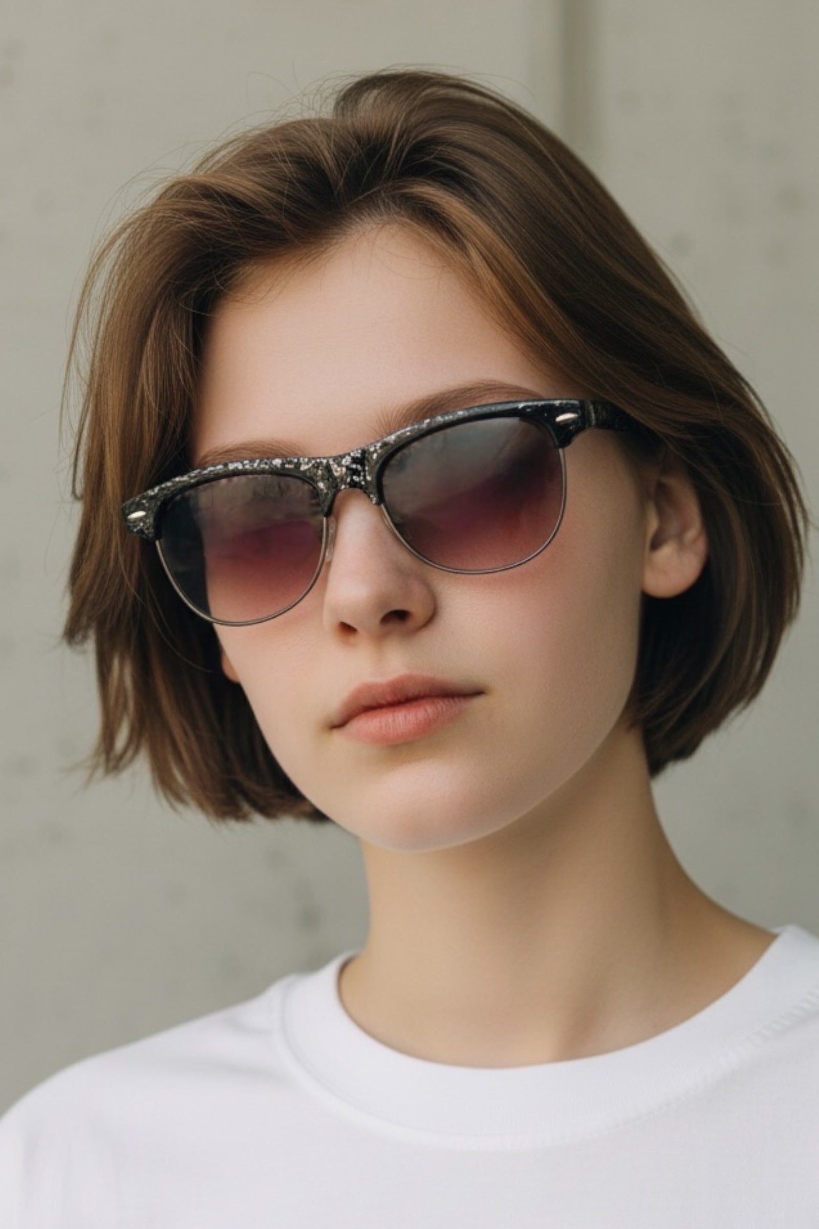 Presley Speckle Frame Glasses