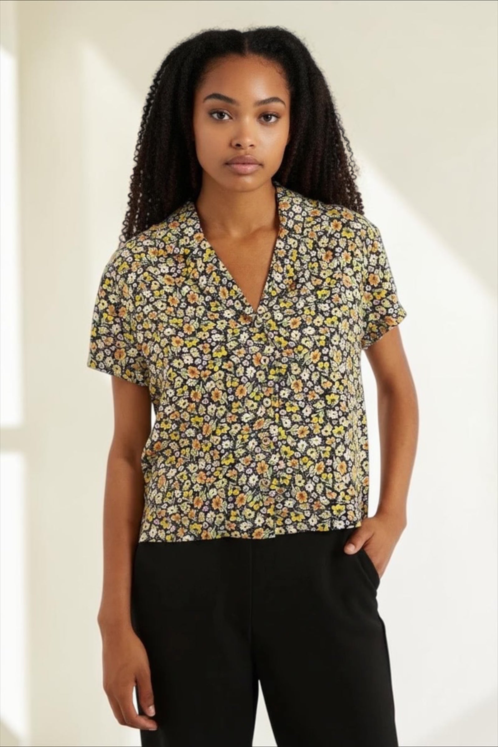 Marika Santa Fe Floral Resort Shirt