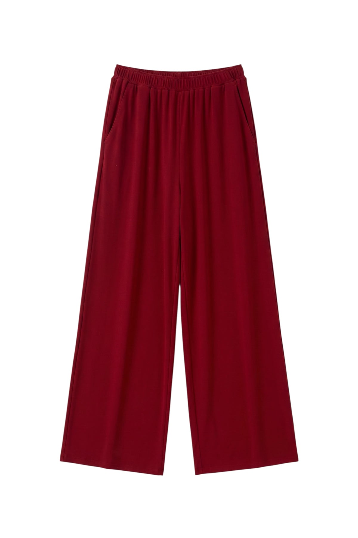Miller Jersey Trouser - Wine Red