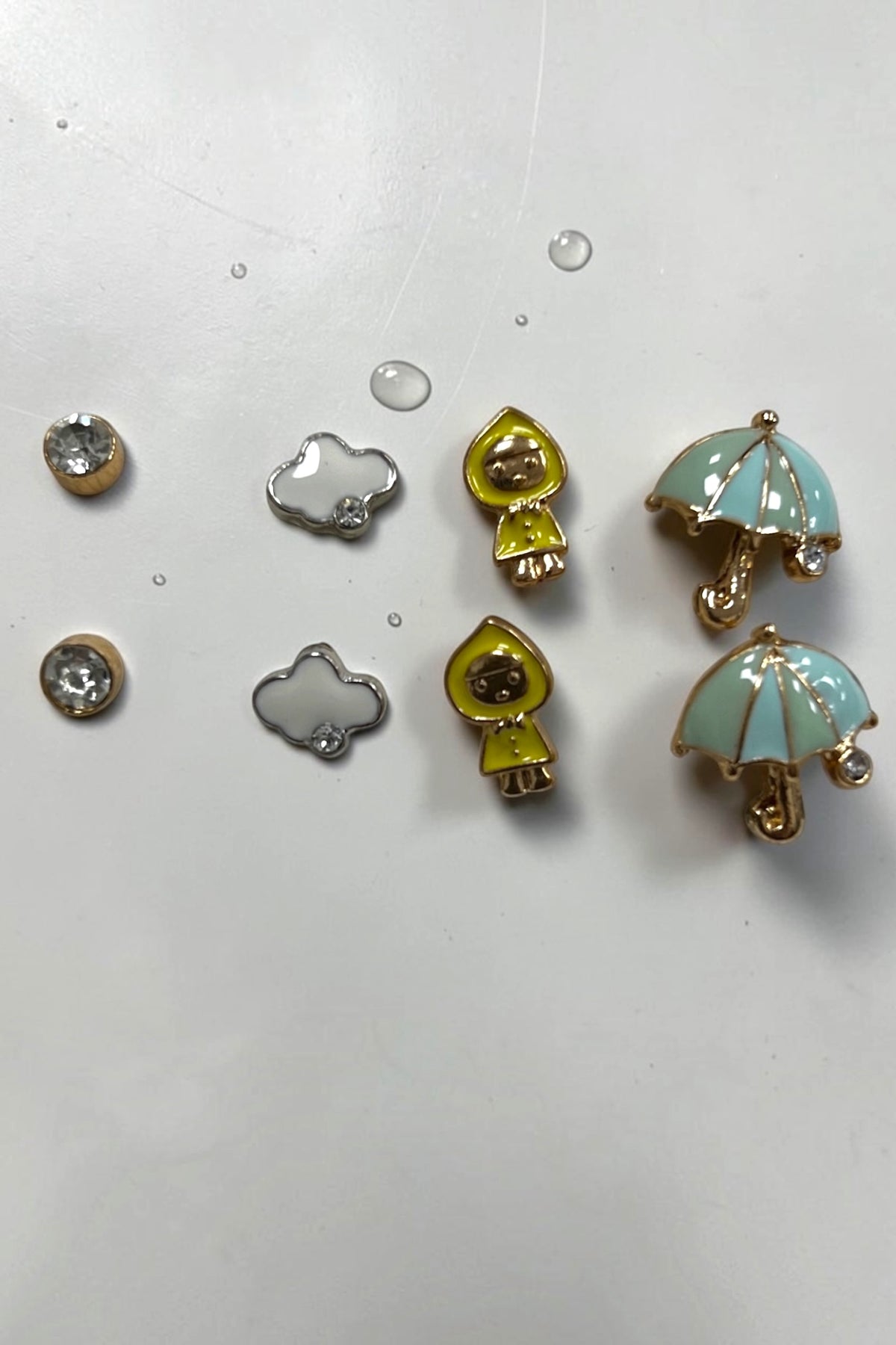 Ginger Pack of 4 Weather Stud Earrings