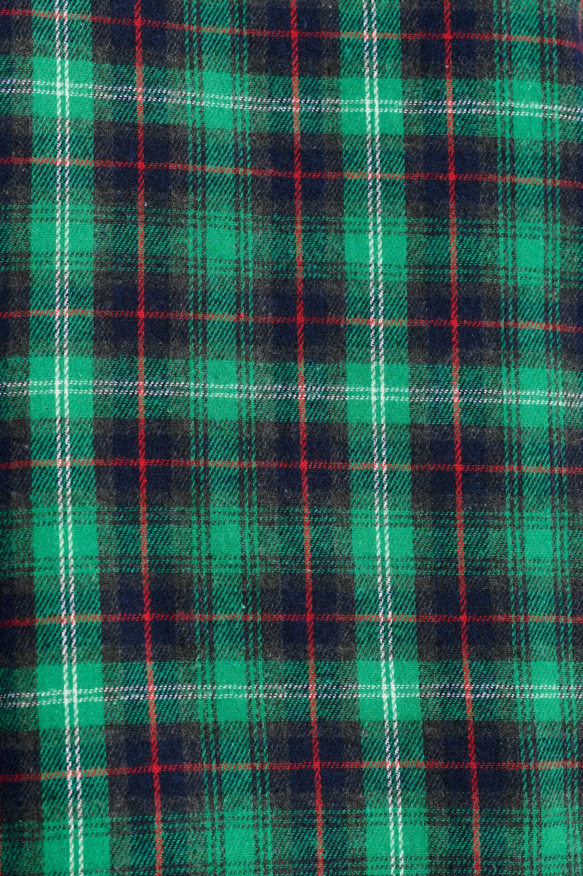 Bia Winter Check Button Through Midaxi Skirt – Green