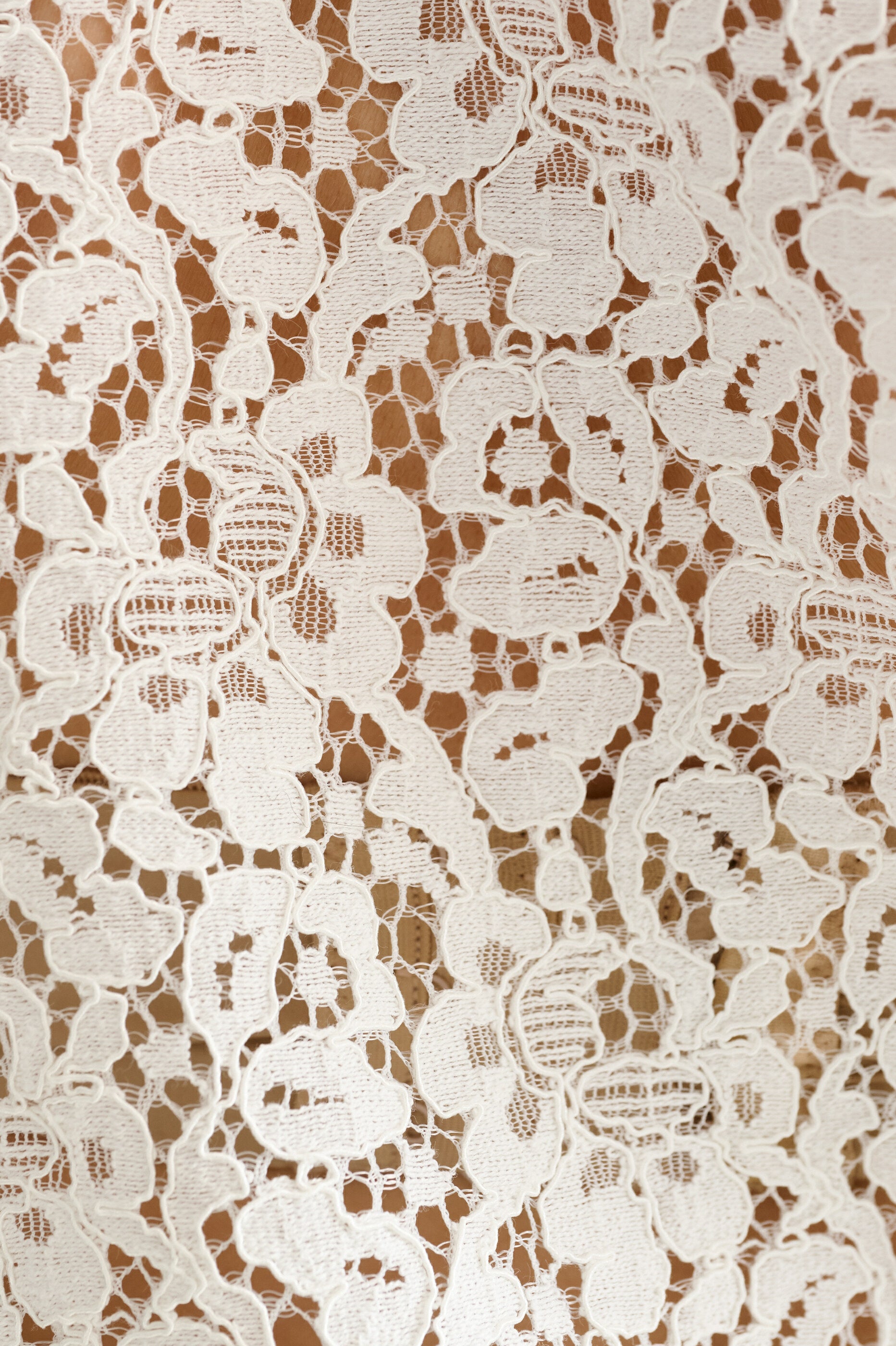 Rufaro Lace Short Sleeve Blouse - Off White