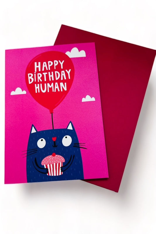 Happy Birthday Human Card