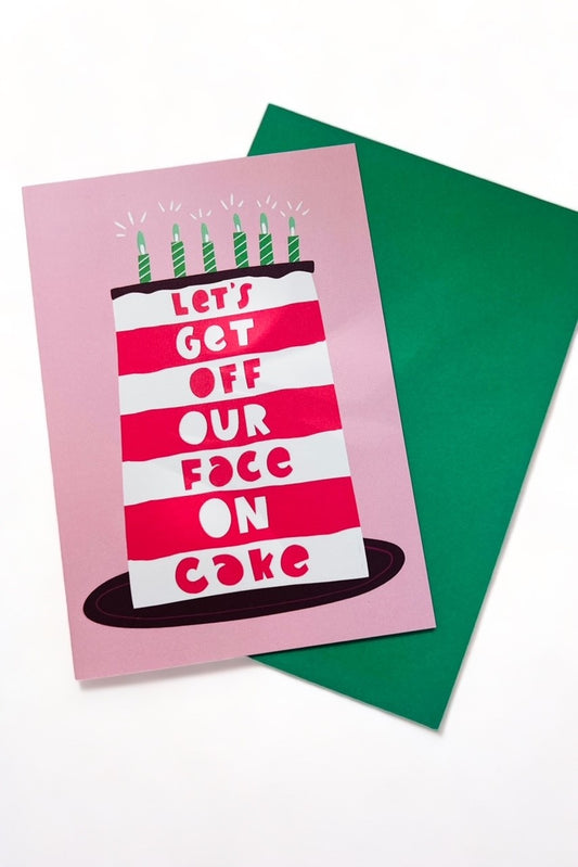 Let's Get Cake Card