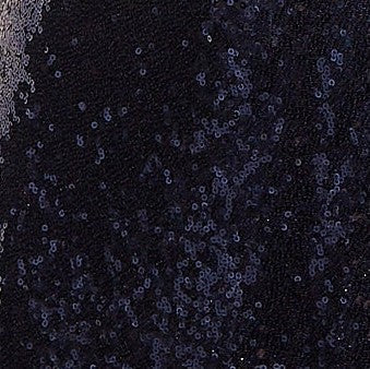 Louche Saro Sequin Midi Skirt  - Navy - Fabric & Print Detail