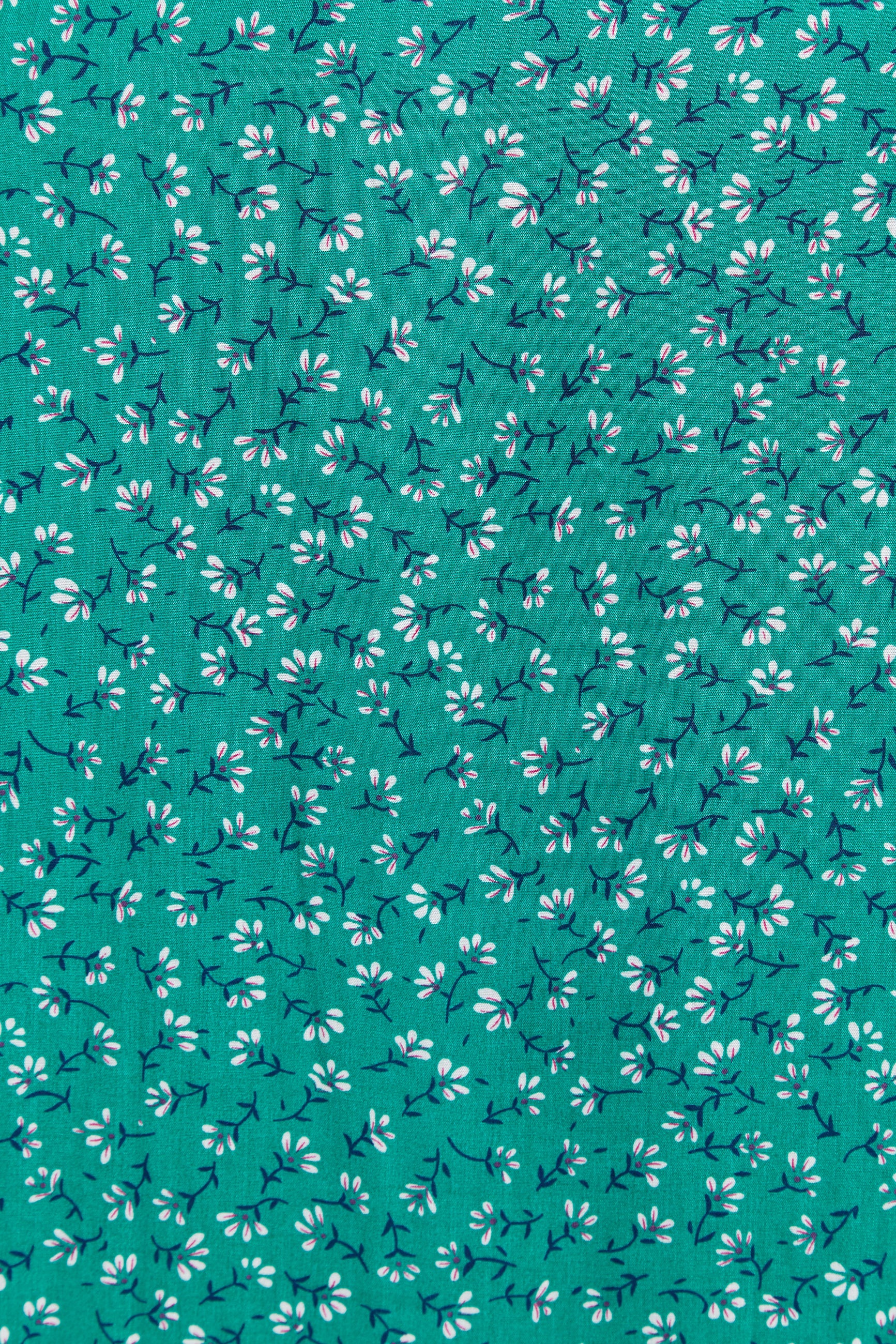 Siri Naive Ditsy Print Midi Skirt