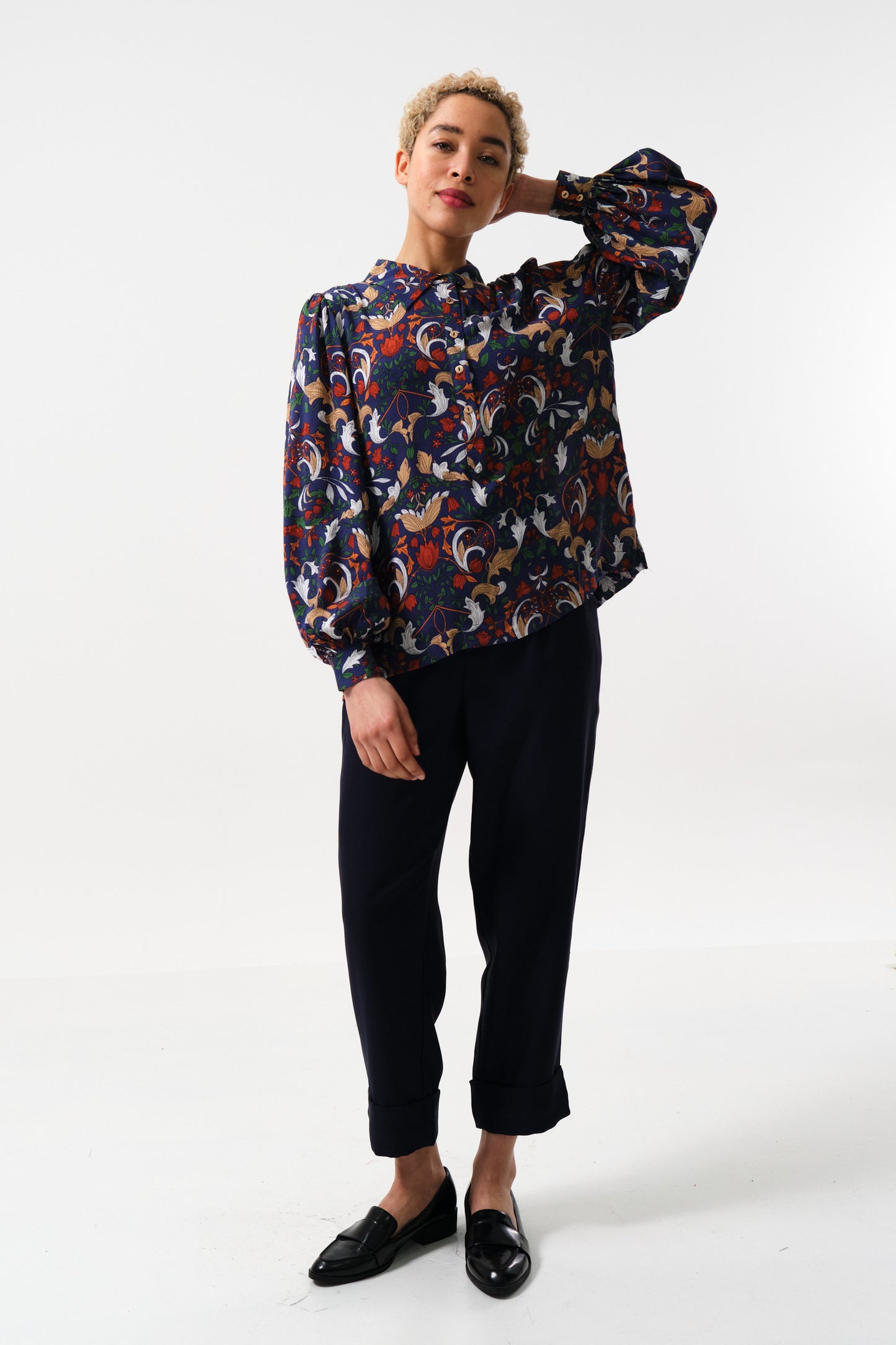 Tifenn Arts & Crafts Print Shirt