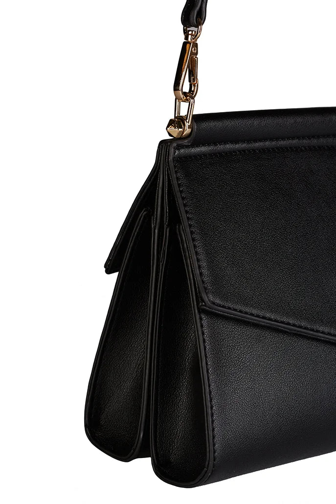 Thea Crossbody Bag in Black - Detail 4