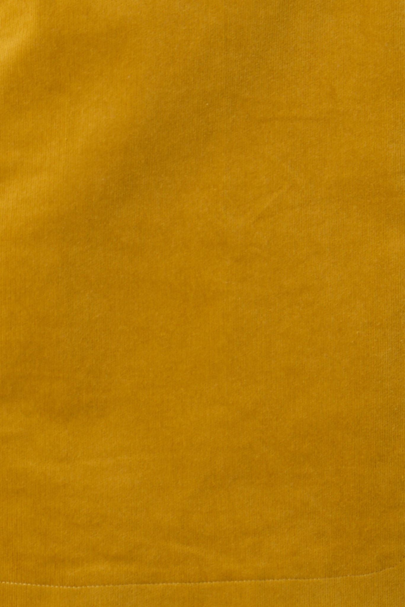 Ria Babycord A-Line Mini Skirt - Mustard - Detail 4