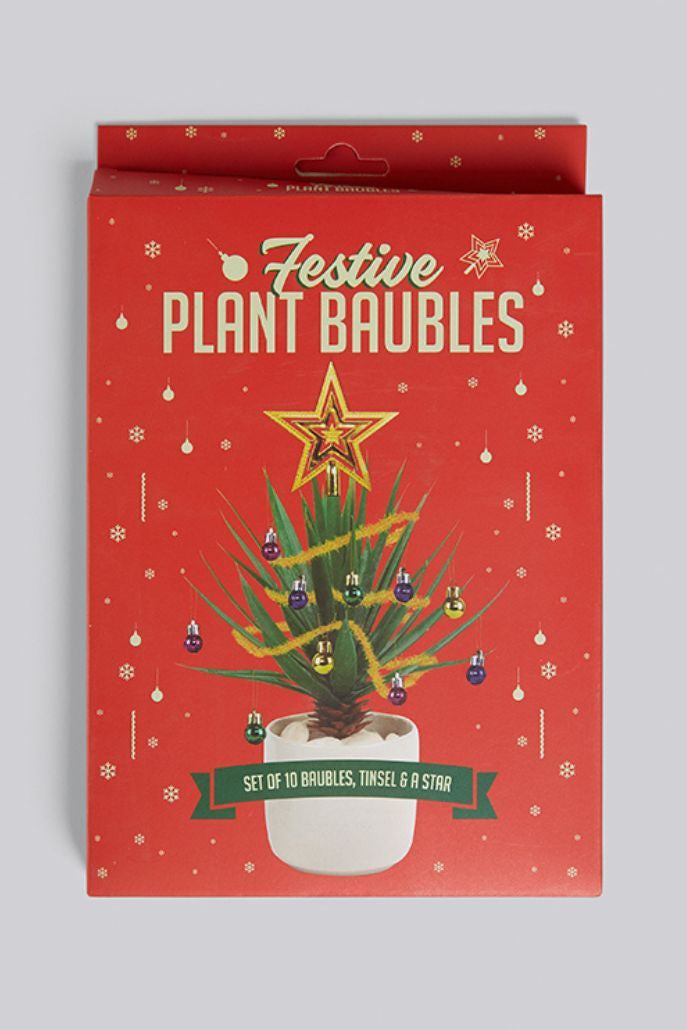 Festive Plant Baubles