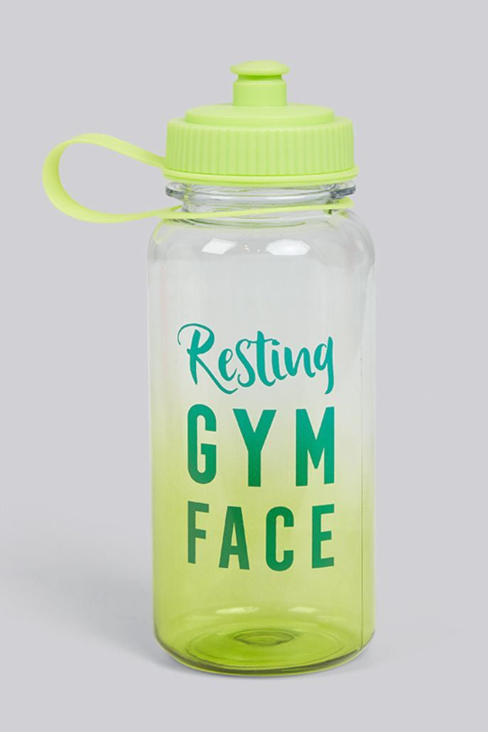 Resting Gym Face Water bottle