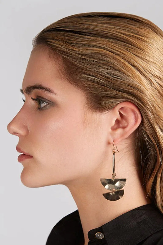 Erin Roman Gold Drop Earrings