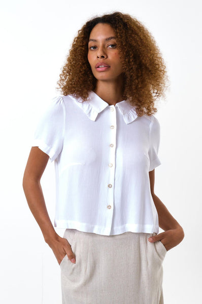 【fkm11 さま専用】 Frill Collar Short Blouse Untitleddesign_4_1_3291e73e-