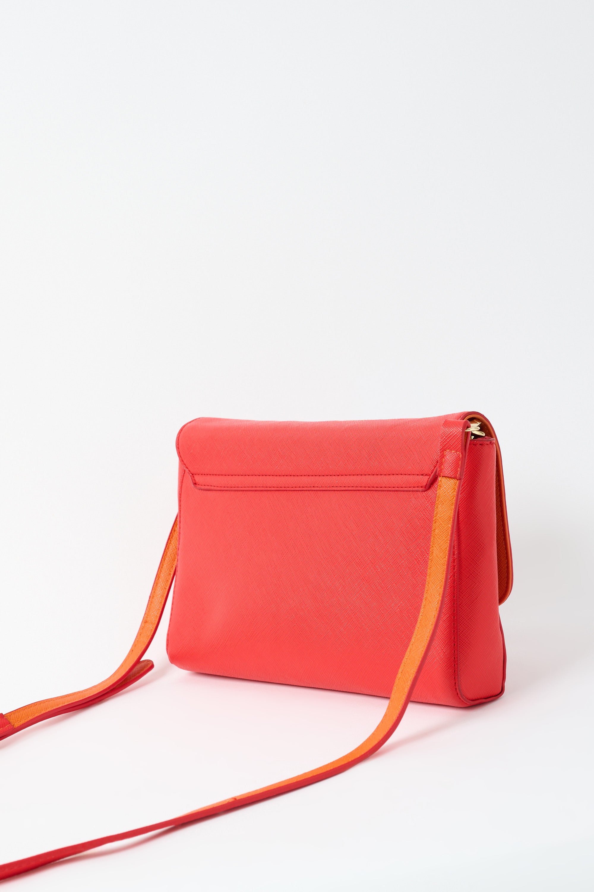 Vara Red Scallop Cross Body Bag