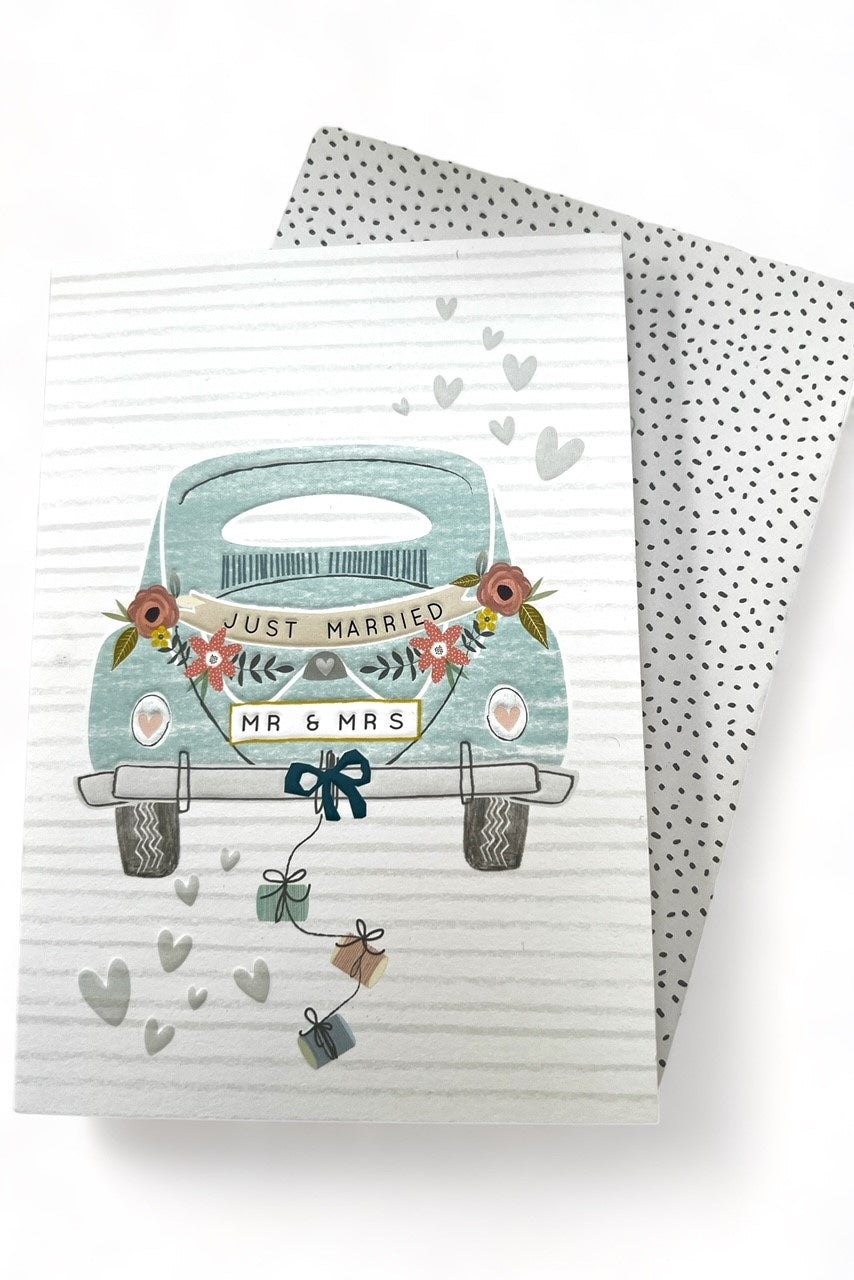 Just Married Mr & Mrs Card