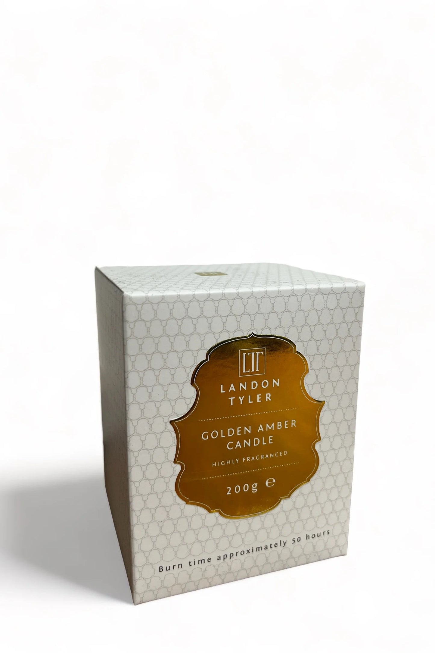 Golden Amber Scented Candle JOY