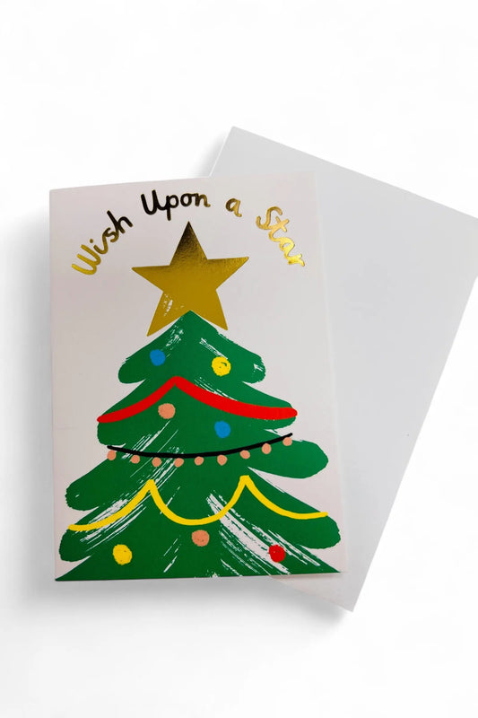 Wish Upon A Star Christmas Card