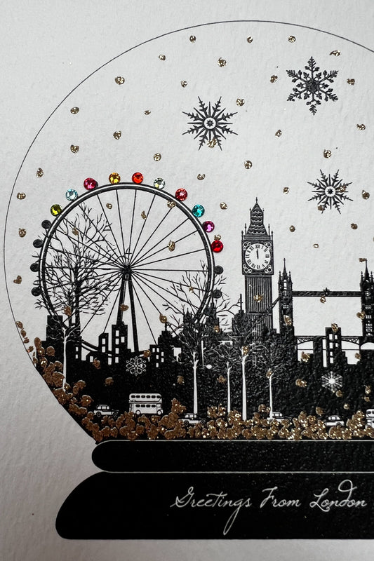 Greetings from London Christmas Card