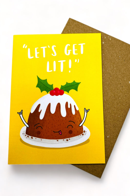 Let’s get Lit Christmas Card