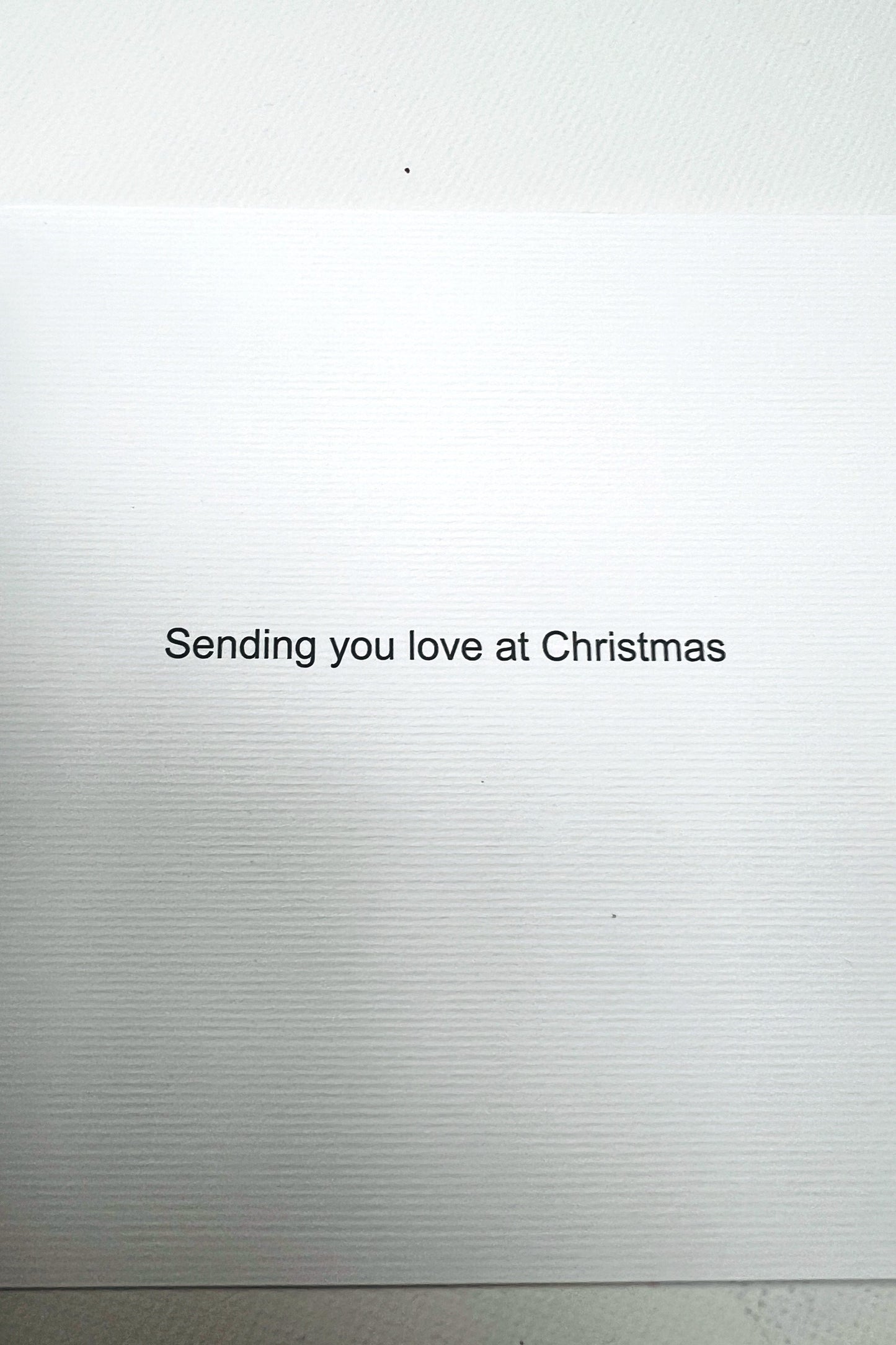 Merry Christmas Bro Glitter Card