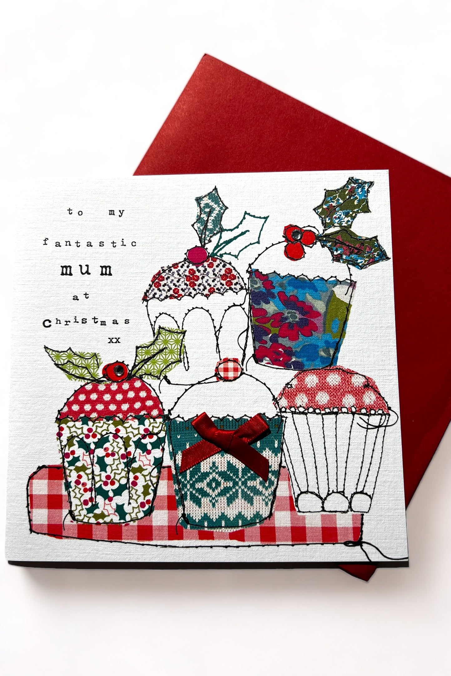 Fantastic Mum Christmas Card