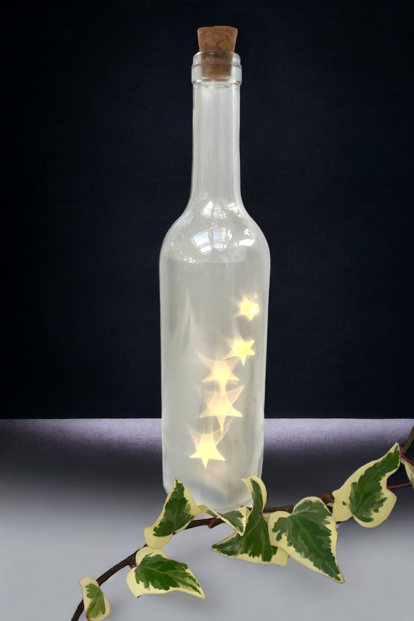 Light Up Led Star Bottle Lights