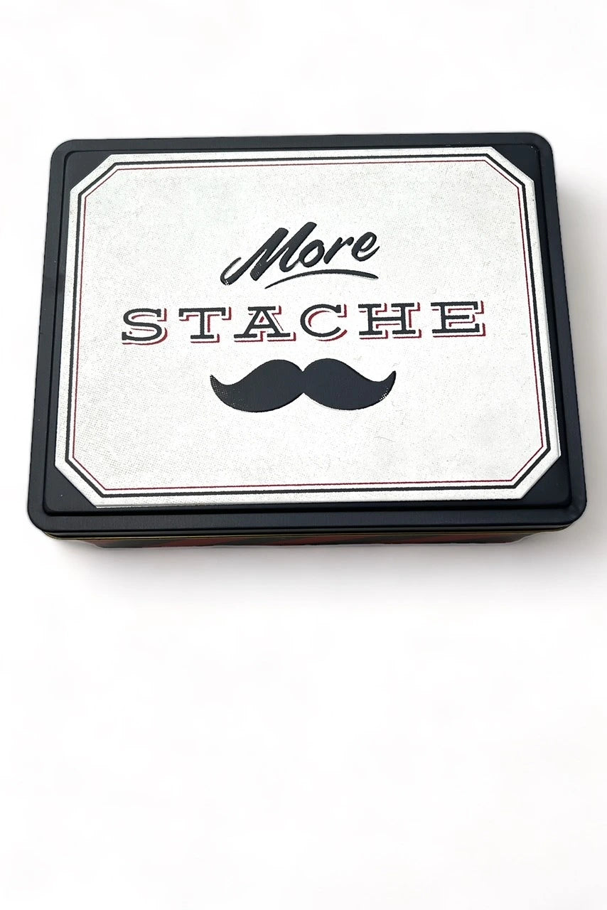 More-Stache Tin - Styled