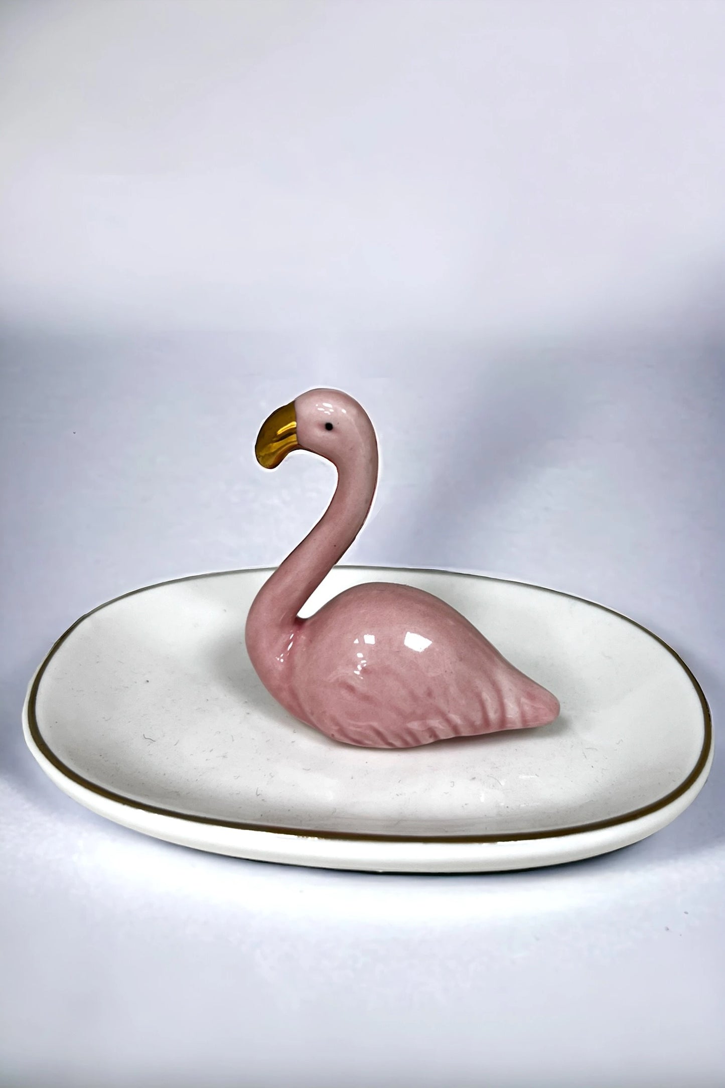 Sitting Flamingo Jewellery Holder