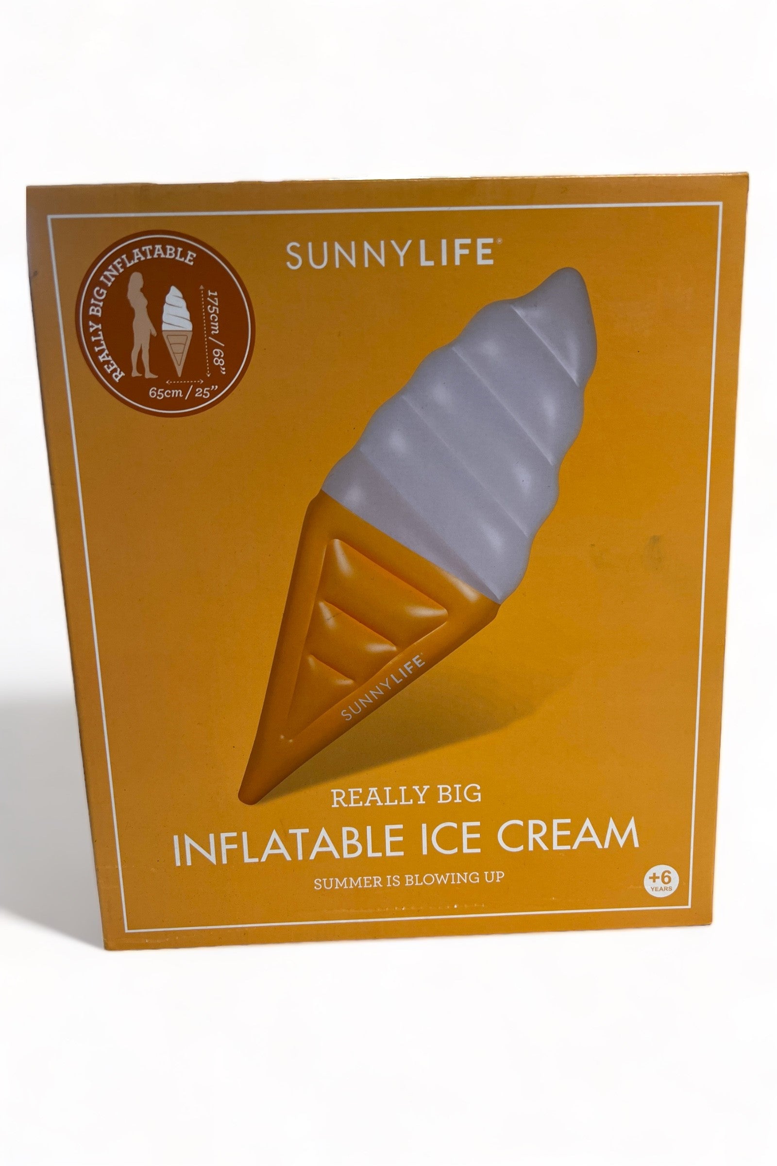 Inflatable Ice Cream Pool Float - Styled