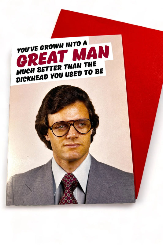 A Great Man Card