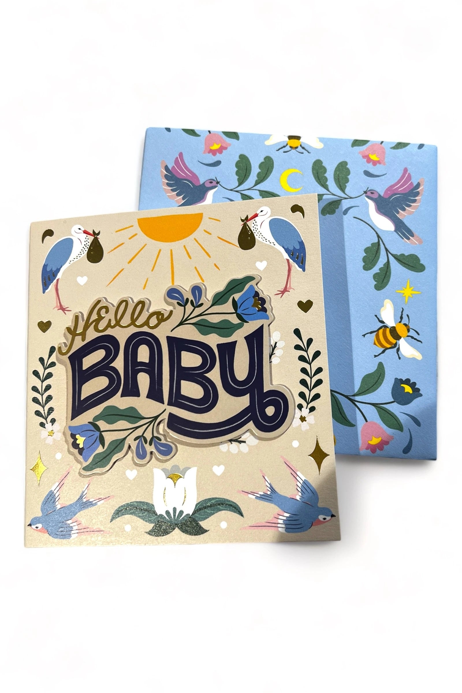 Hello Baby Card - Front
