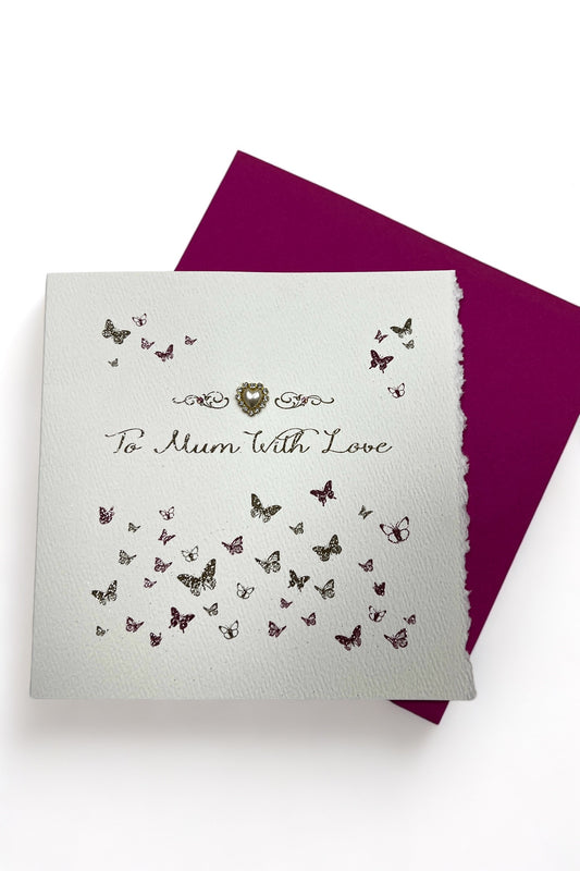 To Mum With Love Mothers's Day Card