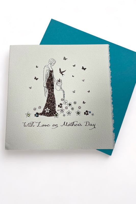With Love on Mother's Day Garden Card