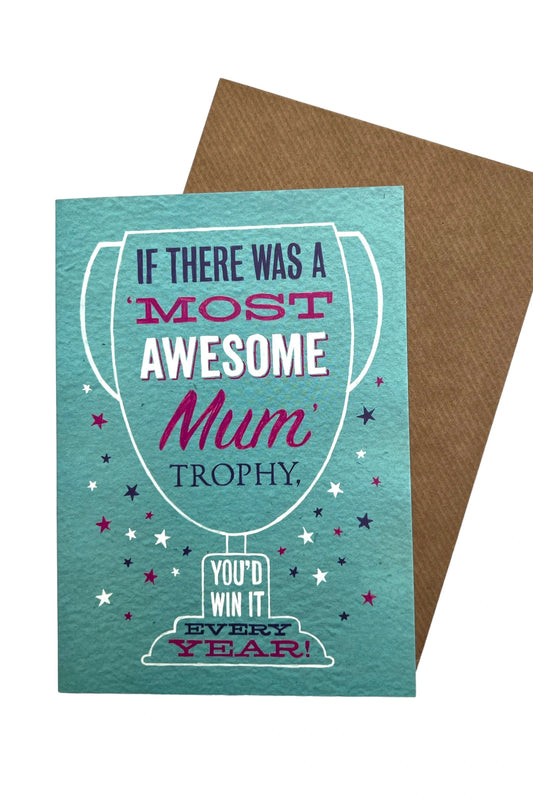 Most Awesome Mum Card