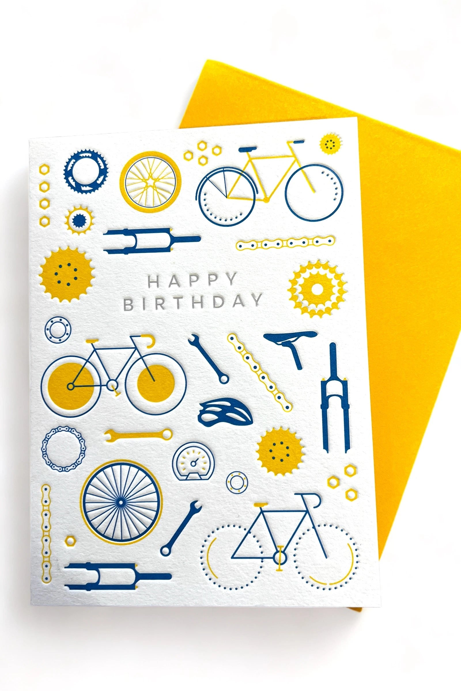 Happy Birthday Bike Card