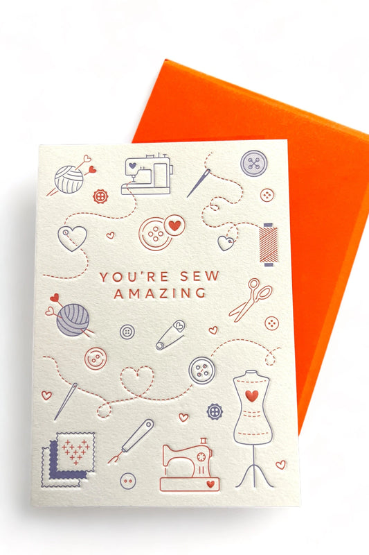 You're Sew Amazing Card