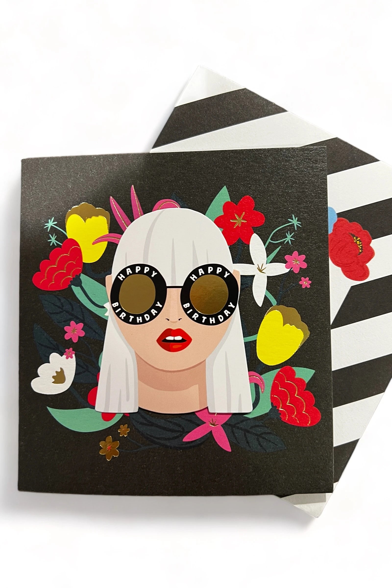 Happy Birthday Blonde Card